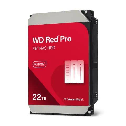 WD Red Pro 22TB NAS Hard Drive (CMR)