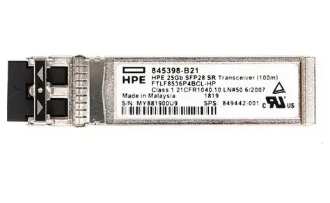 HPE 25Gb SFP28 SR 100m Transceiver