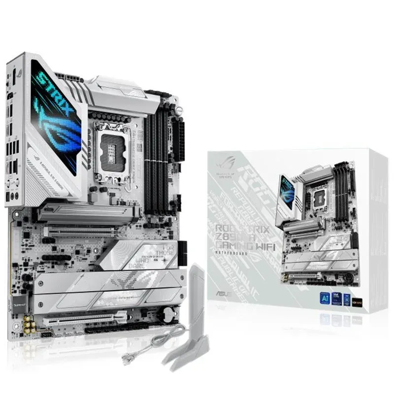 Asus Rog Strix Z890-A Gaming Wi-Fi DDR5 9066MT/S 1XHDMI 1XDP 2XUSB Type-C 5XM.2 ATX 1851P(INTEL Ultra Processors SERIES2)