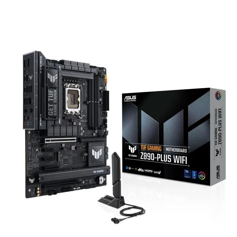 Asus Tuf Gaming Z890-PLUS Wi-Fi DDR5 9066MT/S 1XHDMI 1XDP 2XUSB Type-C 4XM.2 ATX 1851P (Intel Ultra Processors Series 2)
