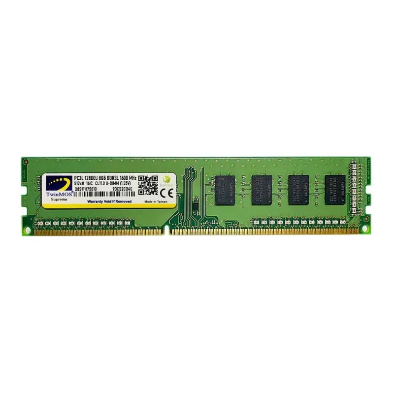 8 GB DDR3 1600MHZ TwinMOS 1.5 Dt MDD38GB1600D