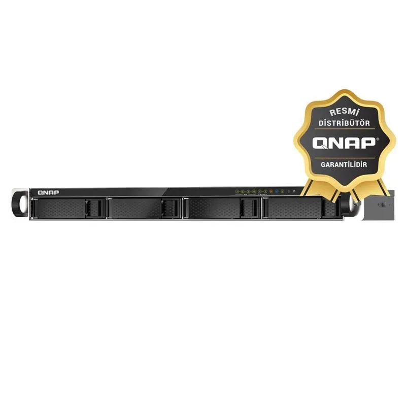 QNAP TS-435XEU-4GB RAM 4 HDD Yuvalı Rack NAS (Resmi Distribütör Garantili)