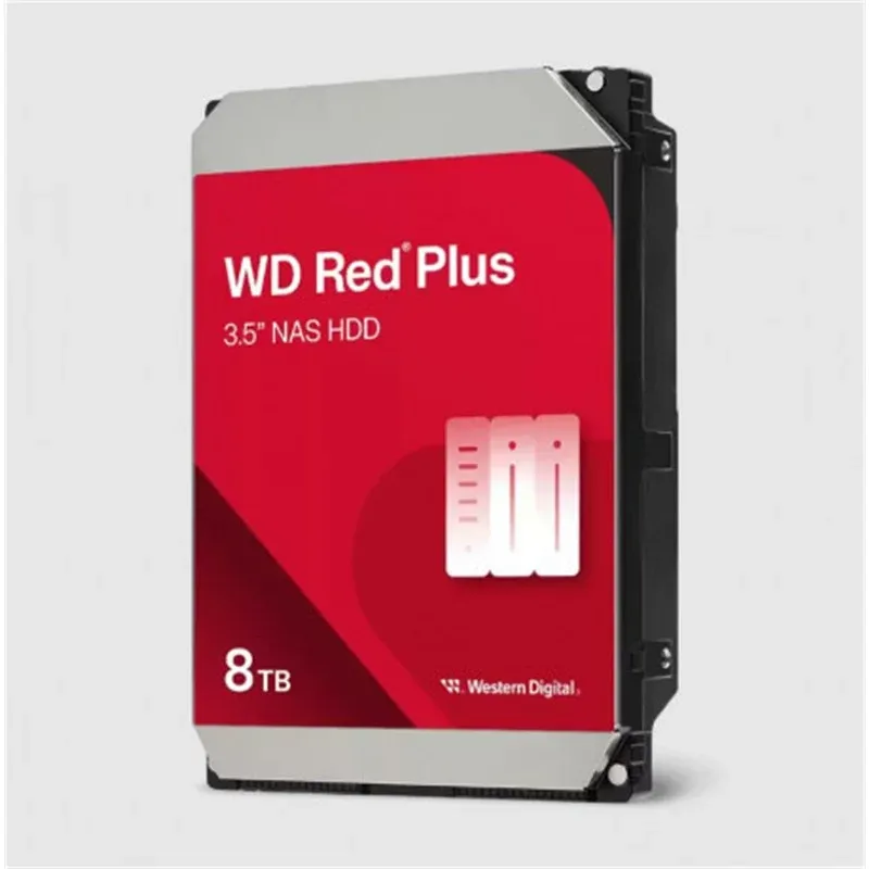 8 TB Wd Red Plus SATA3 5640RPM 256MB WD80EFPX (3 Yıl Resmi Dist Garantili)