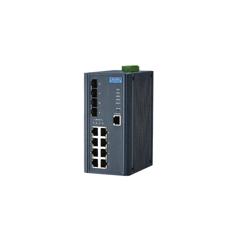 Advantech EKI-7712G Yönetilebilir Endüstriyel Anahtar