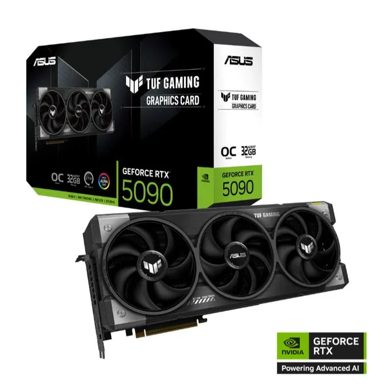 Asus GeForce TUF-RTX5090-O32G-GAMING 32GB GDDR7 512BIT 2XHDMI 3XDP Ekran Kartı