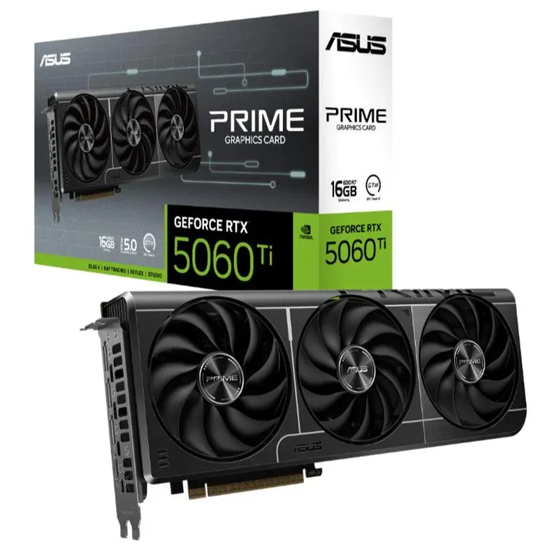 Asus GeForce PRIME-RTX5060TI-16G 16GB GDDR7 128BIT 1XHDMI 3XDP Ekran Kartı