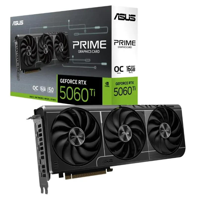 Asus GeForce PRIME-RTX5060TI-O16G 16GB GDDR7 128BIT 1XHDMI 3XDP Ekran Kartı