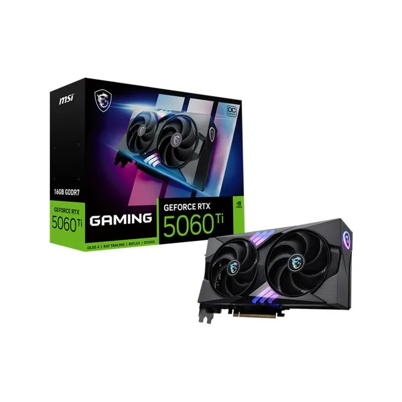 MSI GeForce RTX5060TI 16G Gaming Oc 16GB GDDR7 128BIT 1XHDMI 3XDP Ekran Kartı