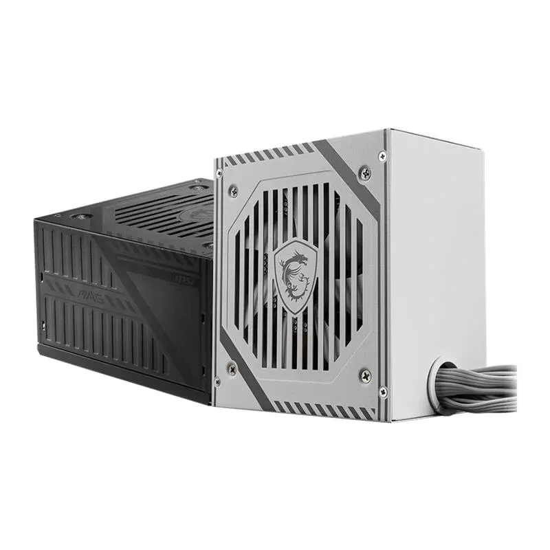 MSI Mag A650BNL White 650W 120MM Fan 80+ Bronze Power Supply