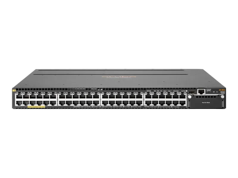 Aruba 3810M 48G PoE+ 1-slot Switch (JL074A)