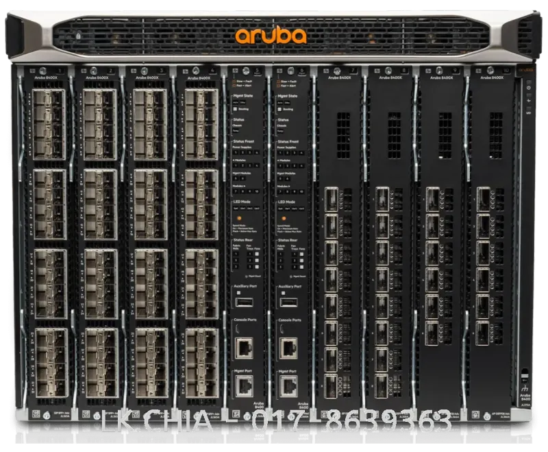 Aruba CX 8400 Modüler Core Switch Şasisi