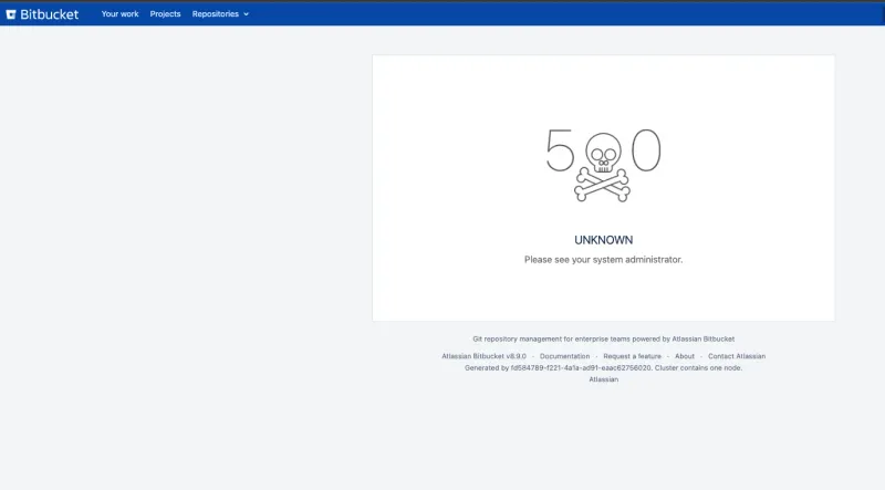 Atlassian Bitbucket Data Center (500 Kullanıcı, 1 Yıl)