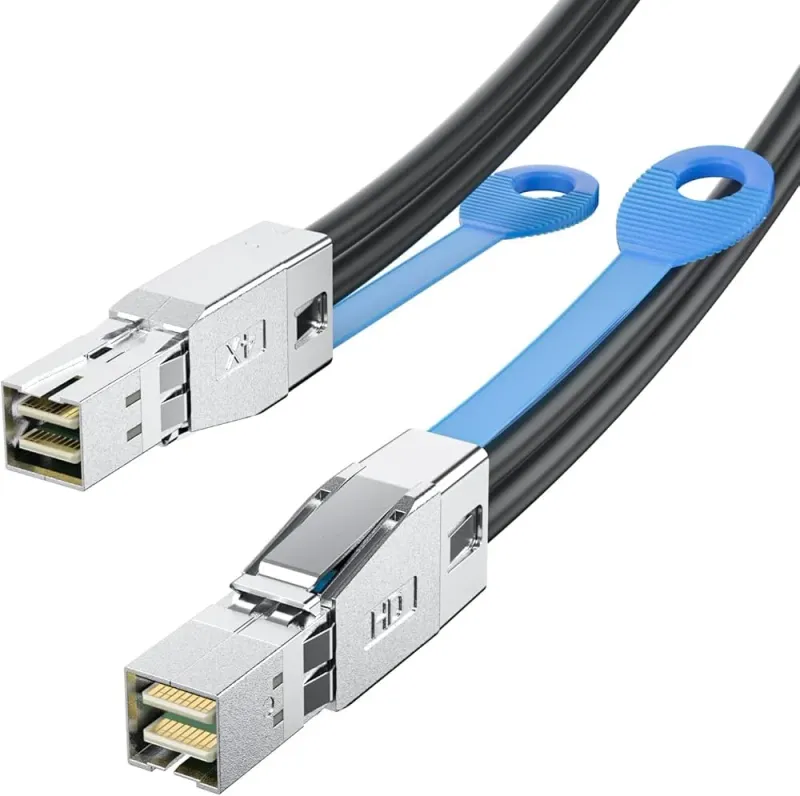 External Mini-SAS HD Kablosu (SFF-8644 to SFF-8644) – 2 Metre