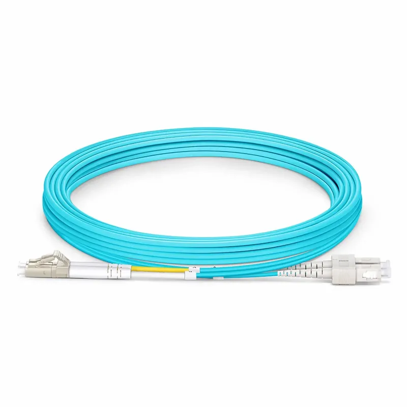 LC-SC OM4 Multi-Mode Fiber Patch Kablo – 3 Metre
