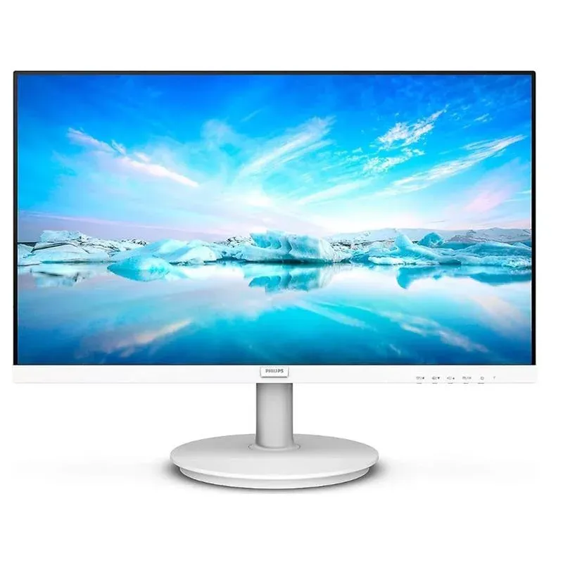 27 Philips 271V8AW/01 IPS 4MS 75MHZ 1XVGA 1XHDMI FHD 1920X1080 Hoparlör Flicker-Free VESA Beyaz