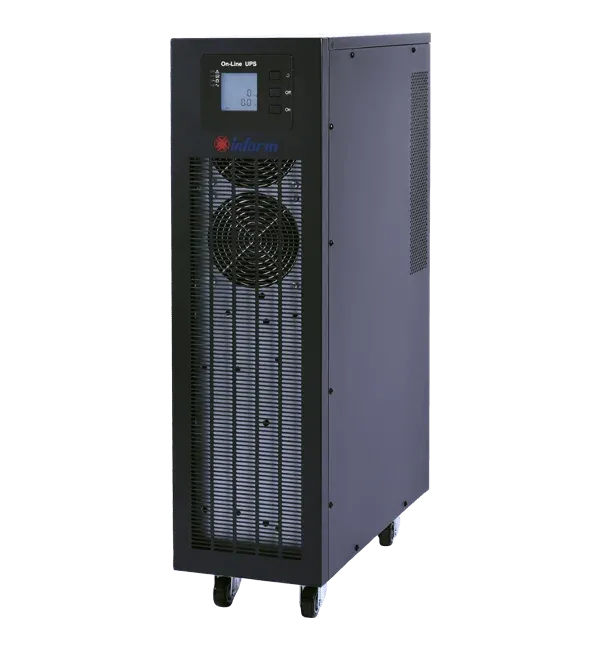 İnform Dsp Evo 10KVA 1F/1F (16X7AH) 5/10DK LCD Online UPS