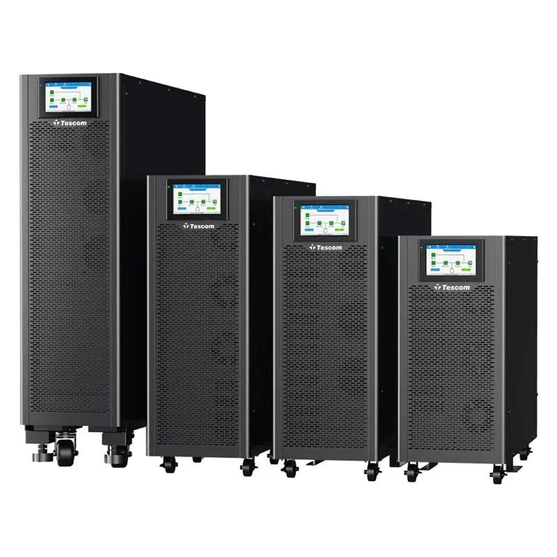 Tescom Teos 330 30KVA 3F/3F (60X7AH) RS-232 6/15 Dk LCD Online UPS (Trifaze)