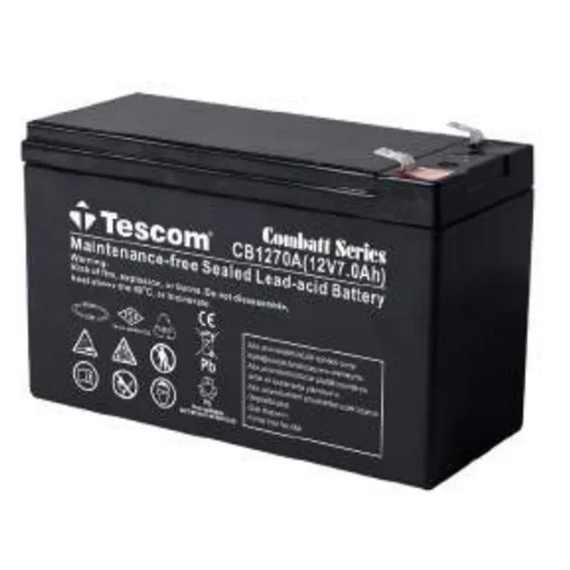 Tescom Combatt CBL12-7E 12V 7AH Tam Bakımsız Kuru Akü