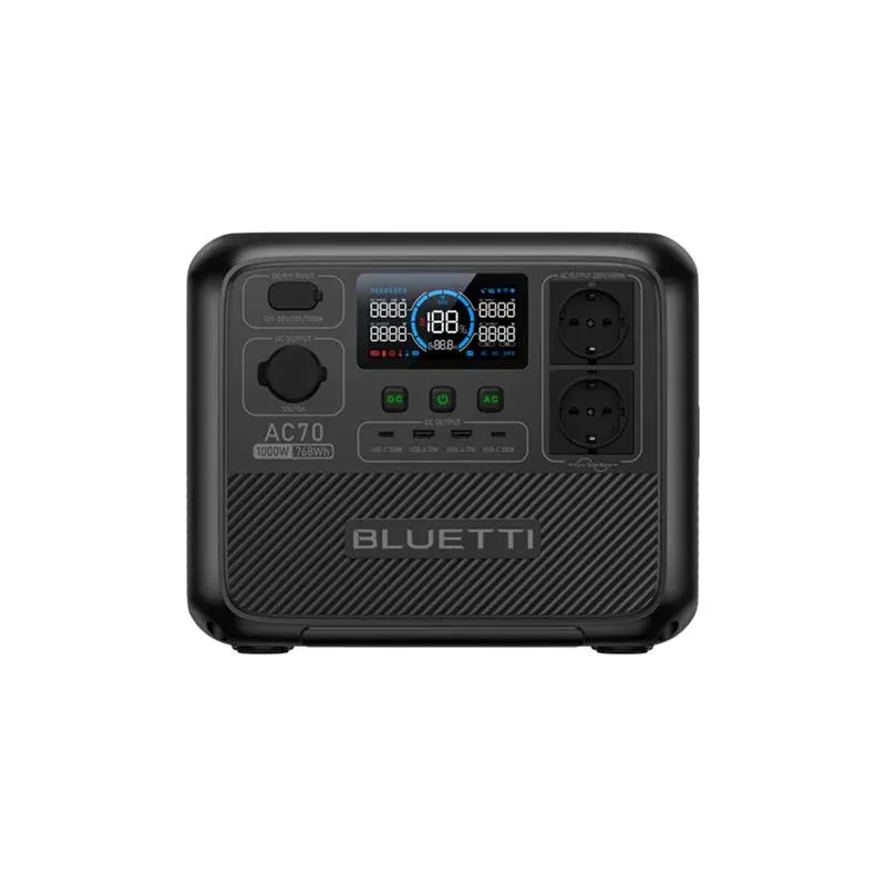Bluetti AC70P 1000W 768WH Taşınabilir Güç İstasyonu