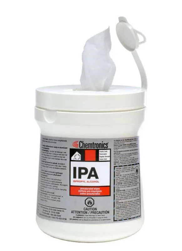 Chemtronics %99 İzopropil Alkol Temizleme Mendili (100’lü)