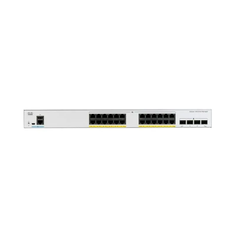 Cisco Catalyst 1000 24 Port GE PoE, 4x1G SFP