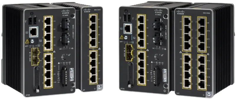Cisco Catalyst IE3400 Rugged Endüstriyel Switch