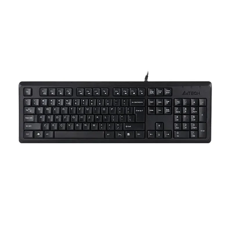 A4 Tech KR-92 Q TR MM Siyah USB Kablolu Klavye