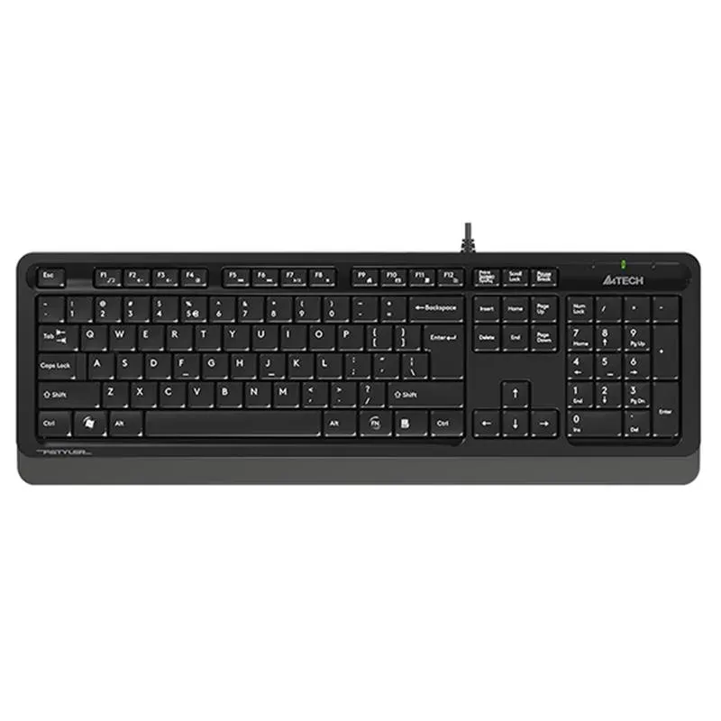 A4 Tech FK10 Q TR MM Gri/Siyah USB Kablolu Klavye