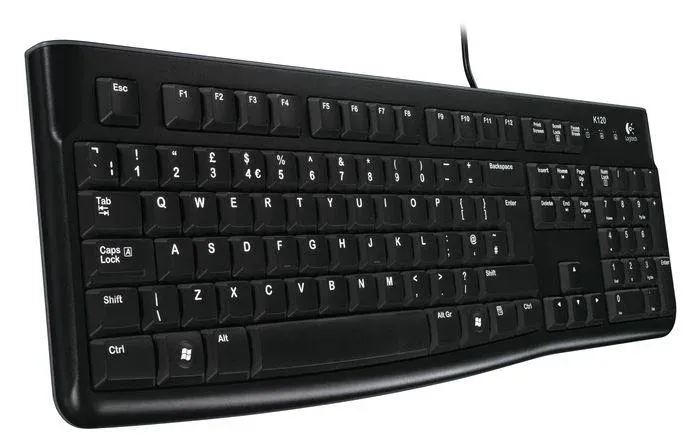 Logitech K120 Q USB Kablolu Klavye Siyah 920-002505