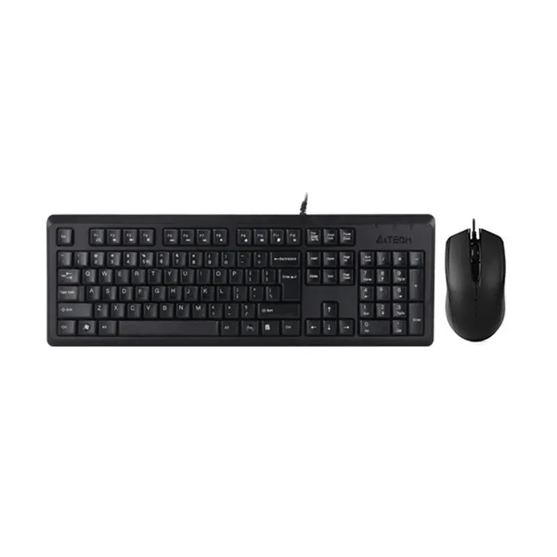 A4 Tech KR-9276 Q USB MM Kablolu Klavye Mouse Set