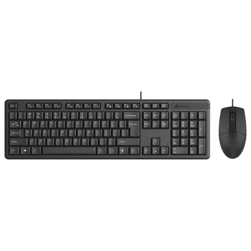 A4 Tech KR-3330 Q USB MM Kablolu Klavye Mouse Set