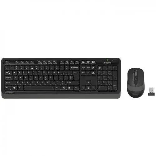 A4 Tech FG1010 Gri Q MM 2.4G Kablosuz Klavye Mouse Set