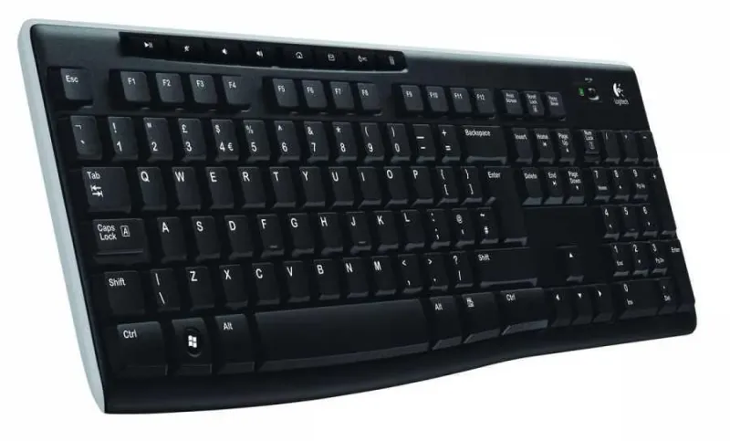 Logitech K270 Q TR MM Klavye Kablosuz Siyah 920-003761
