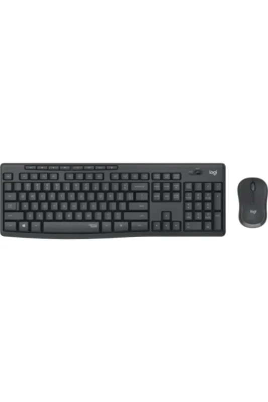 Logitech MK295 Q TR Sessiz Kablosuz Klavye Mouse Set Siyah 920-009804