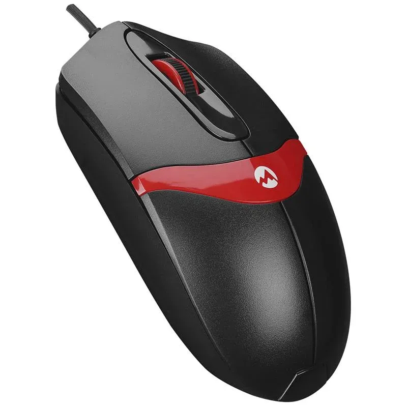 Everest SM-220 USB Siyah/Kırmızı 1200DPI 3D Optik Kablolu Mouse