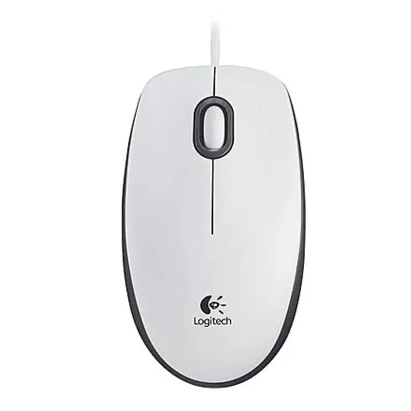 Logitech M100 USB Kablolu Mouse Beyaz 910-006764