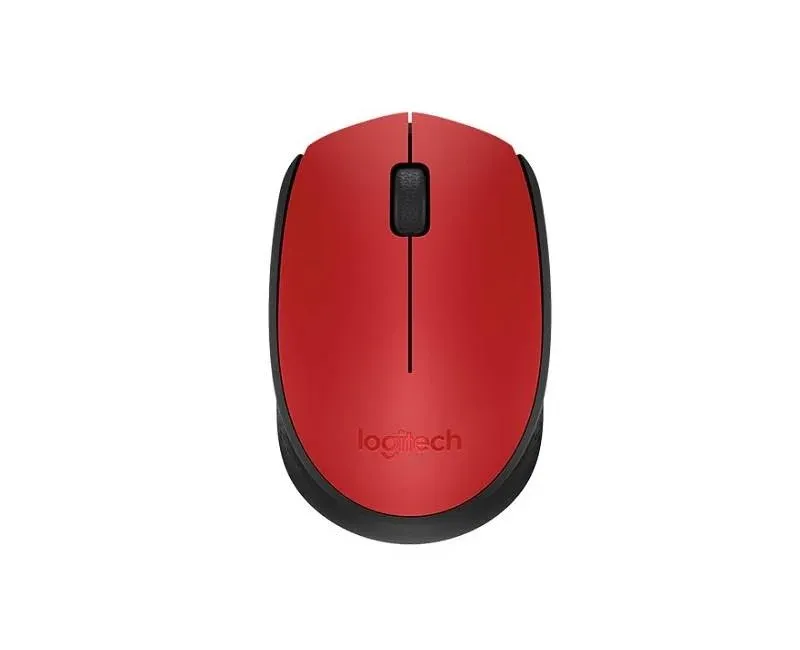 Logitech M171 Kablosuz USB Mouse Kırmızı 910-004641