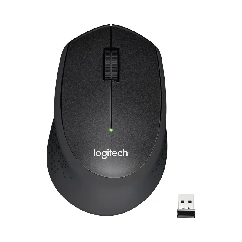 Logitech M330 Sessiz Kablosuz USB Optik Mouse Siyah 910-004909