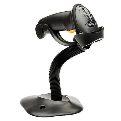 Zebra LS2208 (LS2208-SR20007R-UR ) 1D Kablolu USB Siyah Barkod Okuyucu + Stand