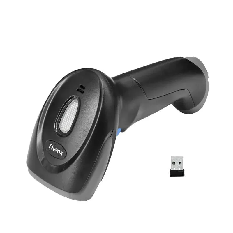 Tiwox VSK-227 1D Lazer Kablosuz Barkod Okuyucu Batarya + Mini USB Dongle