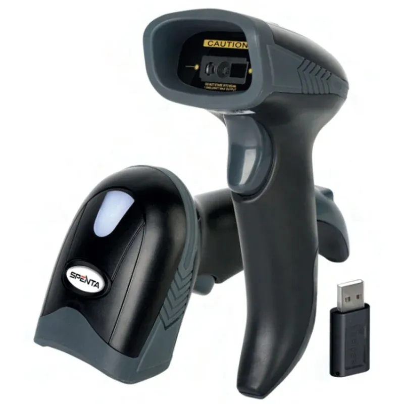 Spenta ST-3830 2D Karekod Kablosuz Barkod Okuyucu + Wi-Fi USB Dongle