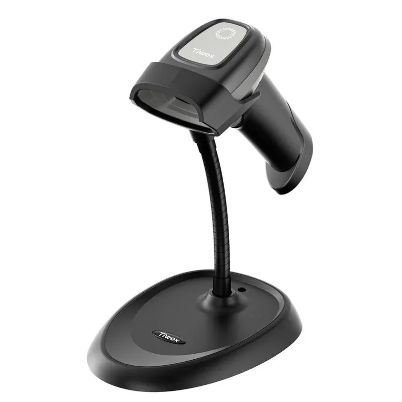 Tiwox VS-336 2D Karekod Kablolu USB Barkod Okuyucu + Stand