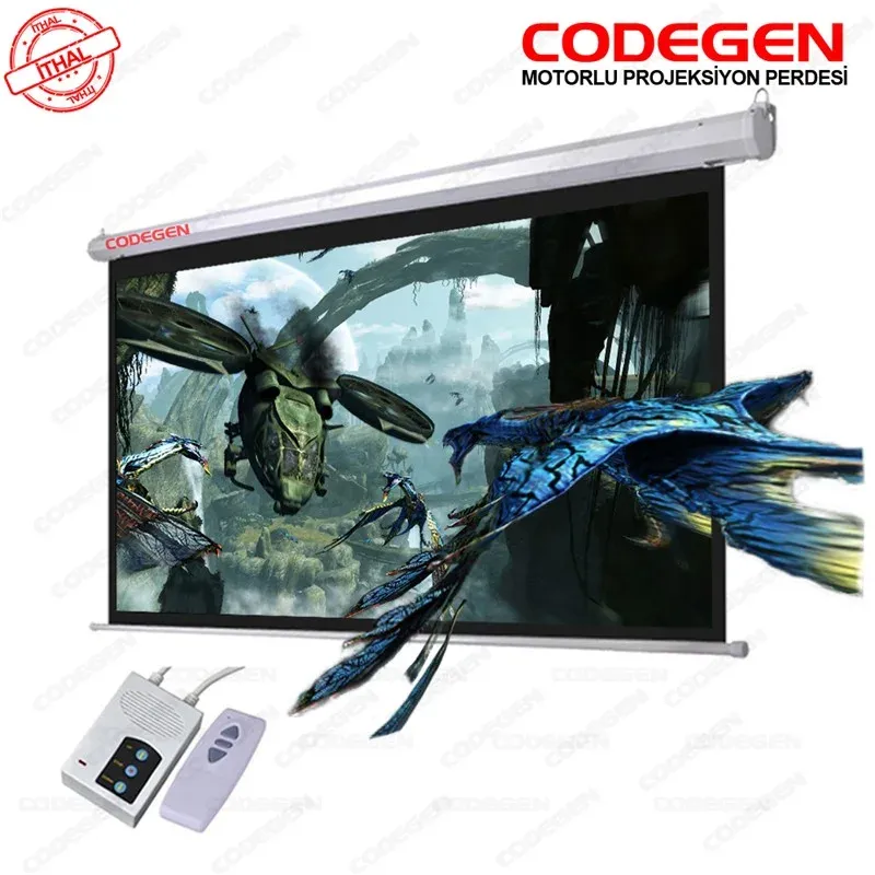 Codegen FEX-50 500X375 Motorlu Uzaktan Kumandalı Perde