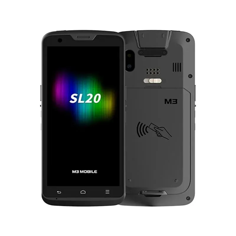 M3 Mobile SL20W 2D Karekod Android 11 4GB/64GB 13MP Wifi+bluetooth 5.45" Koruyucu Kılıf Dokunmatik Ekran El Terminali