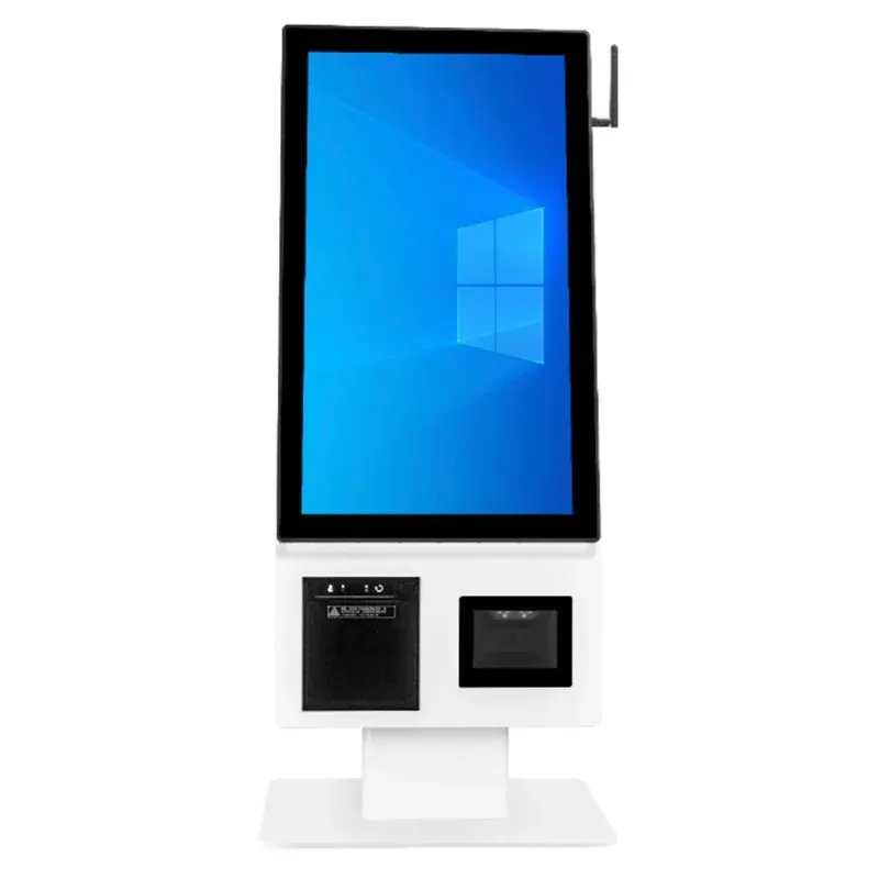 Tiwox S-1250 21.5" I7 5.NESİL 256GB SSD 16GB RAM Wi-Fi 80MM Fiş Yazıcı 2D Okuyucu FHD Dokunmatik Kiosk Masaüstü Beyaz