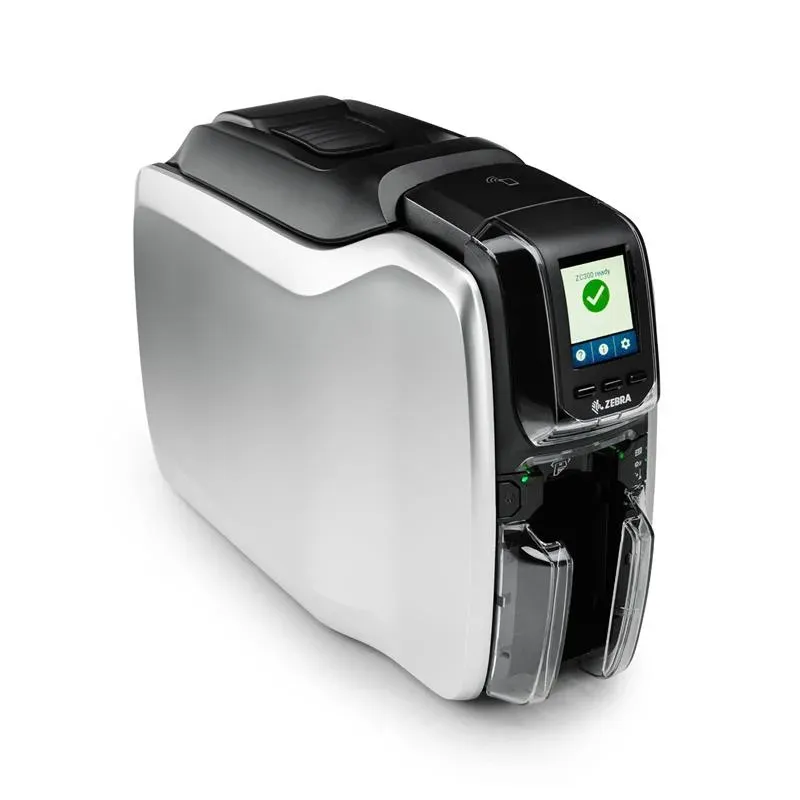 Zebra ZC300 (ZC32-000CQ00EM00) Termal Transfer 300DPI Usb+ethernet Çift Yüz Kart Yazıcı