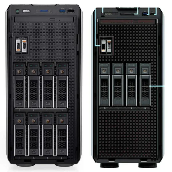 Dell PowerEdge T350 Kule Tipi Sunucu