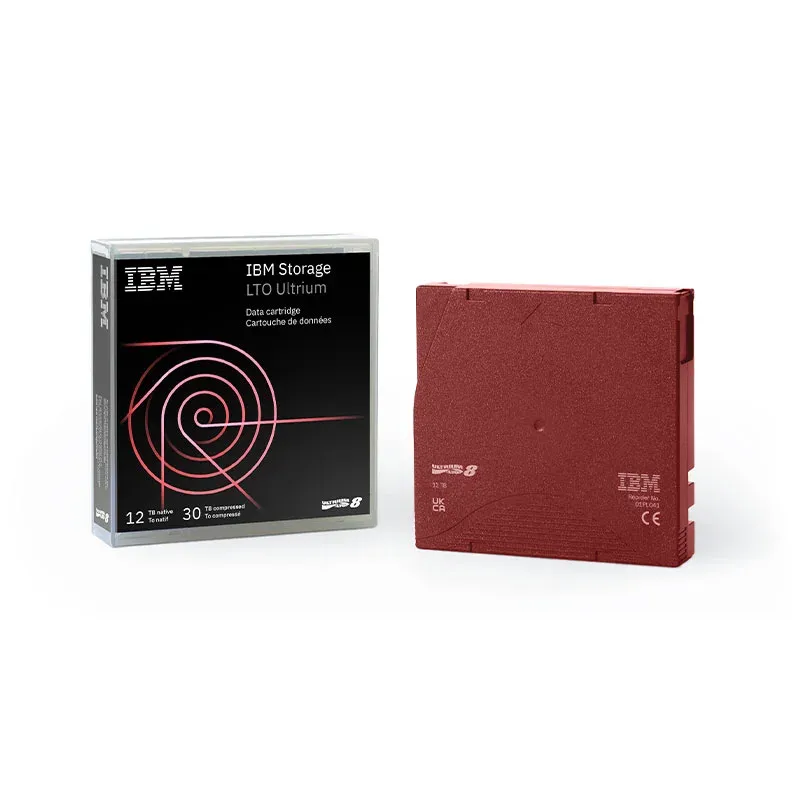 IBM LTO-8 Ultrium 30TB (Sıkıştırılmış) Veri Kartuşu