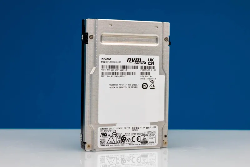 Kioxia FL6 Serisi 800GB Depolama Sınıfı Bellek (SCM)