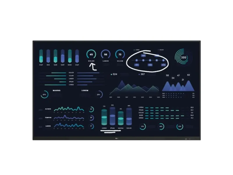 LG CreateBoard 86 inç (86TR3DK) İnteraktif Ekran